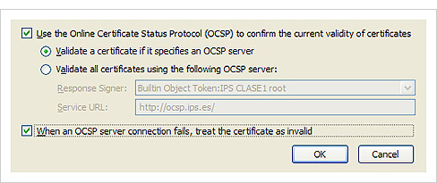 OCSP window