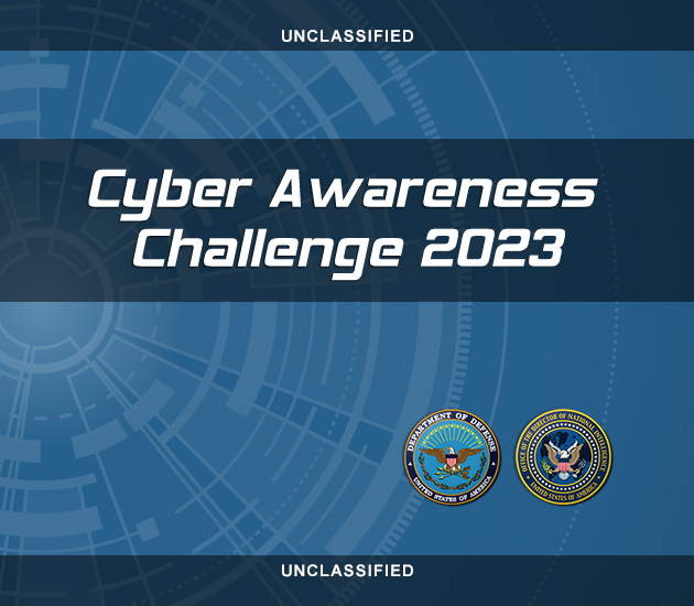 Cyber Awareness Challenge 2023 DoD Cyber Exchange